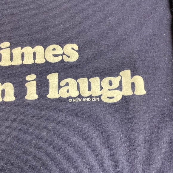 Vintage 2000s Now and Zen Humor Funny Saying short sleeve tee shirt - Picture 5 of 9